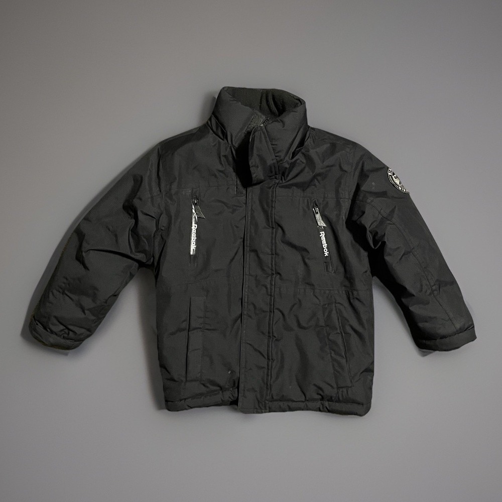 Reebok Boys Black Heavy Coat‎ Size 5-6